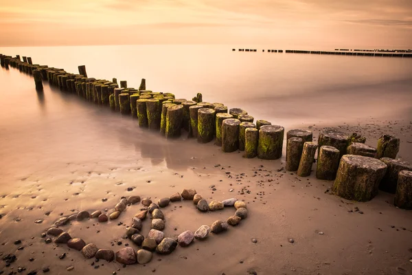 Romans na plaży Zdjęcie Stockowe