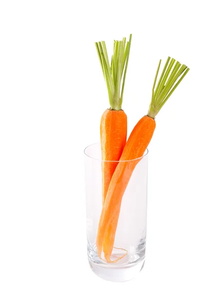 Vers blended wortelsap — Stockfoto
