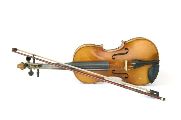 Velho violino — Fotografia de Stock