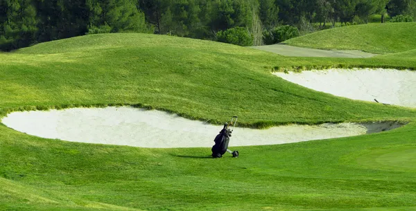 Profesionální golfové vybavení — Stock fotografie