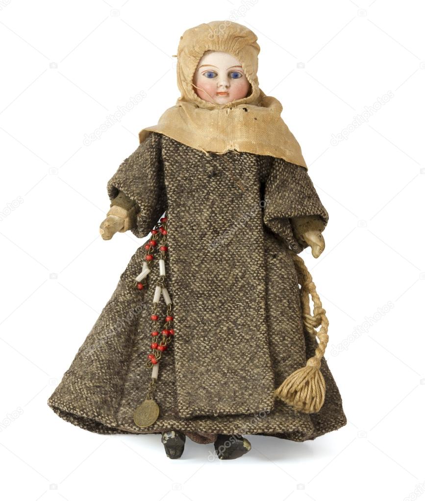 antique nun doll