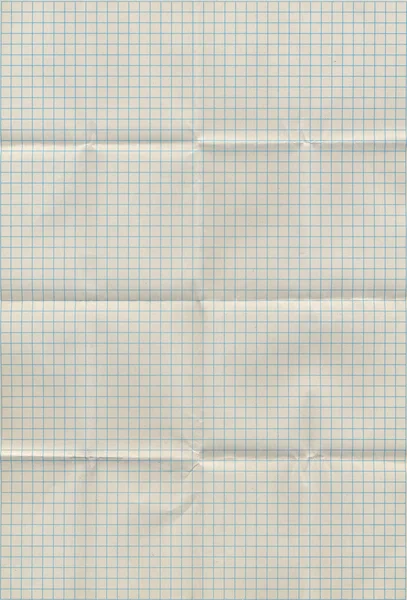 Γράφημα χαρτί διπλωμένο — Φωτογραφία Αρχείου