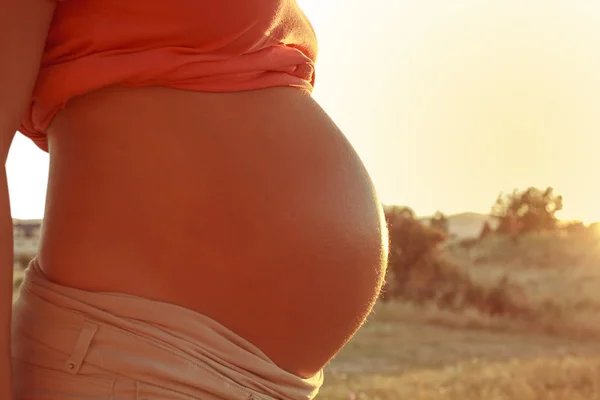 Gravid kvinna — Stockfoto