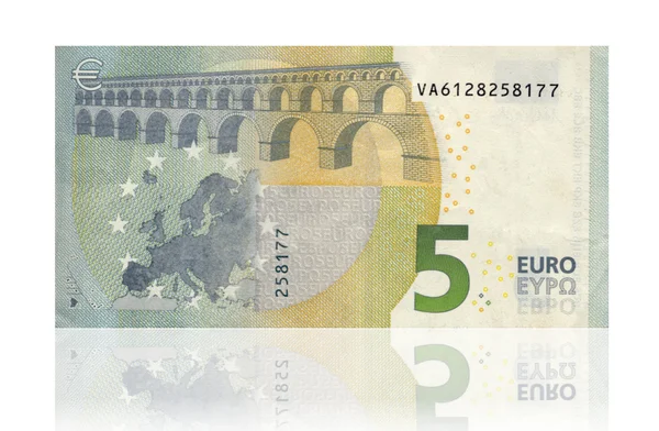 New five euro — Stock Photo, Image