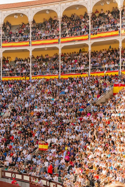 Býčí zápasy v Madridu, Španělsko — Stock fotografie