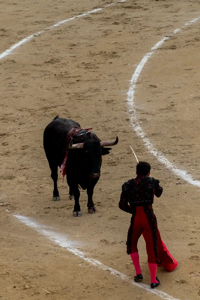 Corrida a Madrid, Spagna — Foto Stock