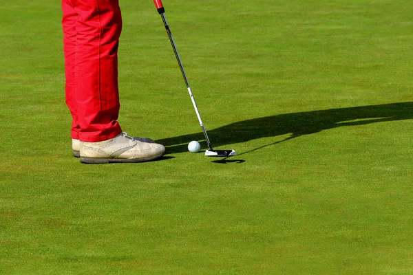 Jogador de golfe — Fotografia de Stock