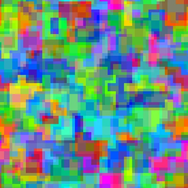 Abstract naadloze kleurrijke achtergrond met gemengde transparante tegels — Stockvector