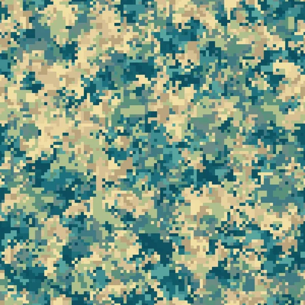 Abstraktes Militär oder Jagd Camouflage nahtlose Muster Hintergrund — Stockvektor