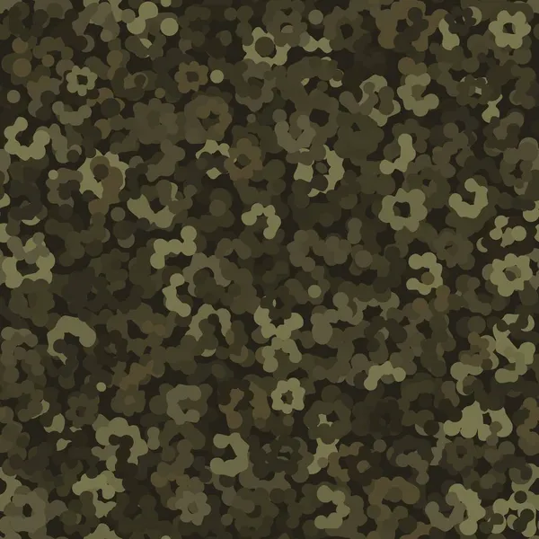 Fundo de padrão de camuflagem. Estilo de roupa clássica mascaramento camo repetição imprimir — Vetor de Stock