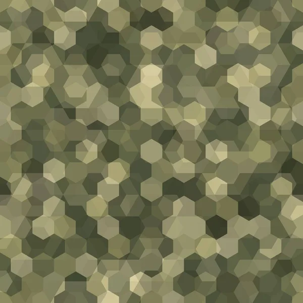 Textuur militaire camouflage naadloos patroon. Abstracte leger vector illustratie — Stockvector