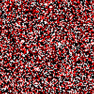 Banner, Card, Web veya Tekstil Yazdırma Kareleri ile Soyut Piksel Dokusu