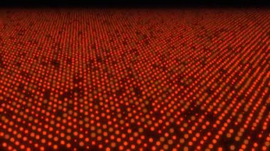 Farklı renk yanıp sönen LED Parlak Işıklar Disko Döşeme Paneli arkaplan döngüsü