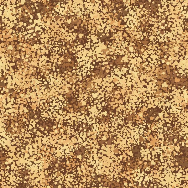 Vector Desert Sand Storm Nahtloses Muster Military Camo Graphic Textile Print — Stockvektor
