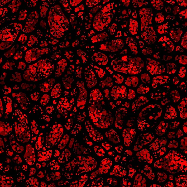 เลือดแดงต้มอะดรีนาลีน ภาพวาดเวกเตอร์พื้นหลังรูปแบบไร้รอยต่อ — ภาพเวกเตอร์สต็อก