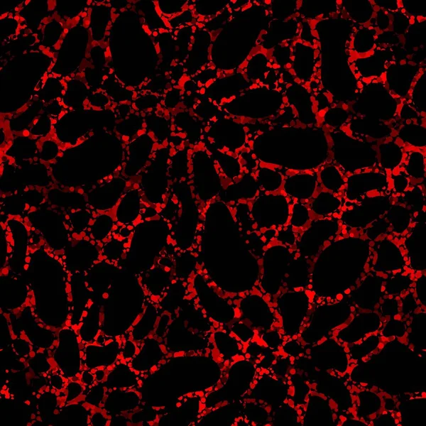 Il sangue rosso fa bollire l'adrenalina. Illustrazione vettoriale senza soluzione di continuità modello di sfondo — Vettoriale Stock