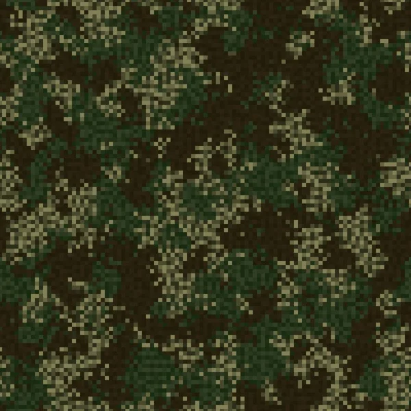 Texture Camouflage Numérique Sans Couture Pour Impression Textile Armée Chasse — Image vectorielle