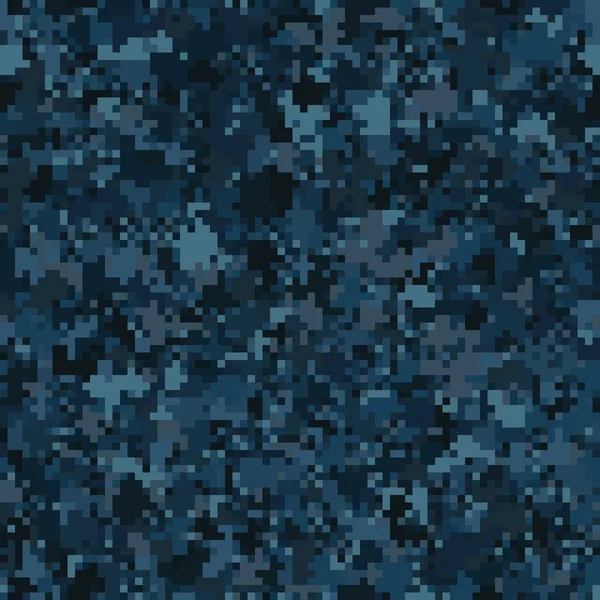 Naadloze Stedelijke Maskering Camouflage Patroon Kleurrijke Pixel Vlekken Achtergrond Abstracte — Stockvector