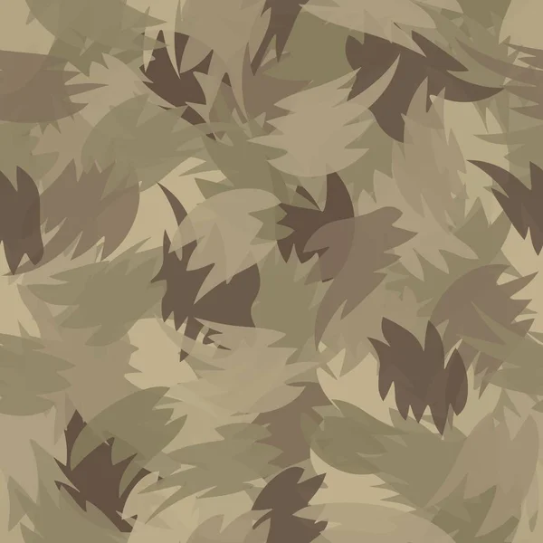 Camouflage Seamless Pattern Background Desert Urban Clothing Style Masking Camo — Image vectorielle