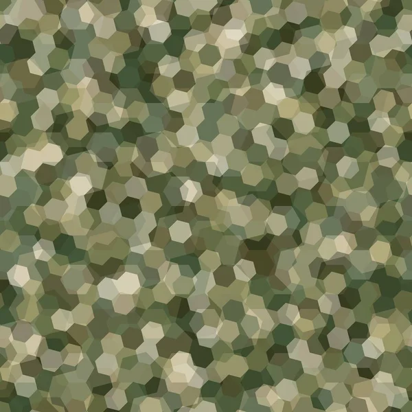 Texture Militaire Vert Olive Couleur Beige Forêt Camouflage Motif Sans — Image vectorielle