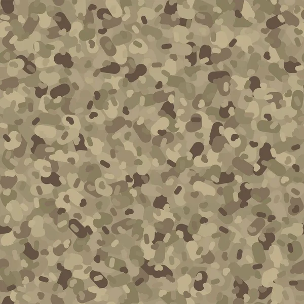 Camouflage Seamless Pattern Background Classic Clothing Style Masking Camo Repeat — стоковый вектор