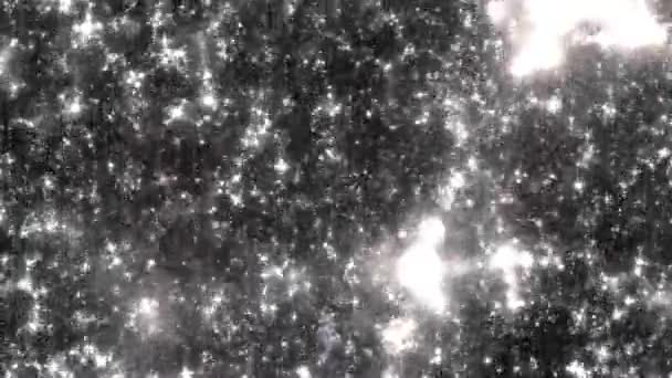 Прекрасный Абстрактный Полет Гиперпрыжке Космосе Межзвездное Путешествие Космосе Рендеринг Анимация — стоковое видео