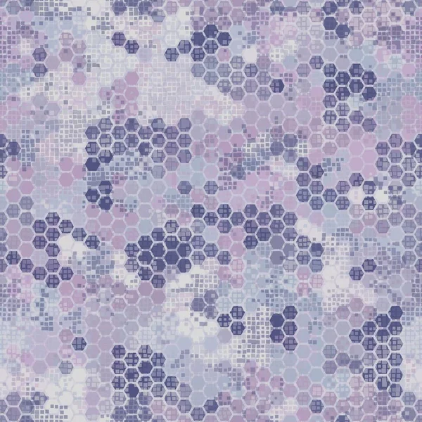 Textur Militär Grau Und Violett Farben Luftwaffe Camouflage Nahtlose Muster — Stockvektor