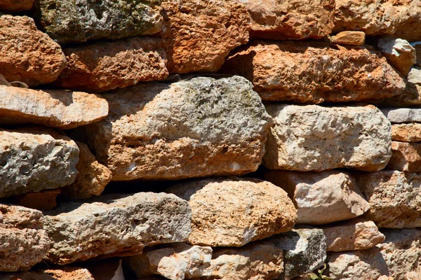 arkeologların bulduğu antik duvar.