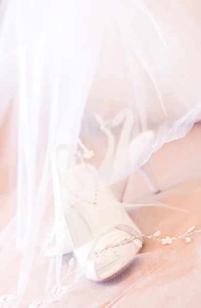 Scarpe da sposa — Foto Stock