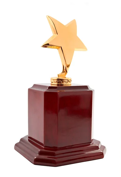 Gold star award — Stock Photo, Image