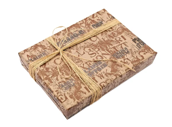 Single gift box — Stock Photo, Image