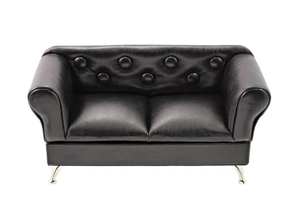 Skórzana sofa — Zdjęcie stockowe