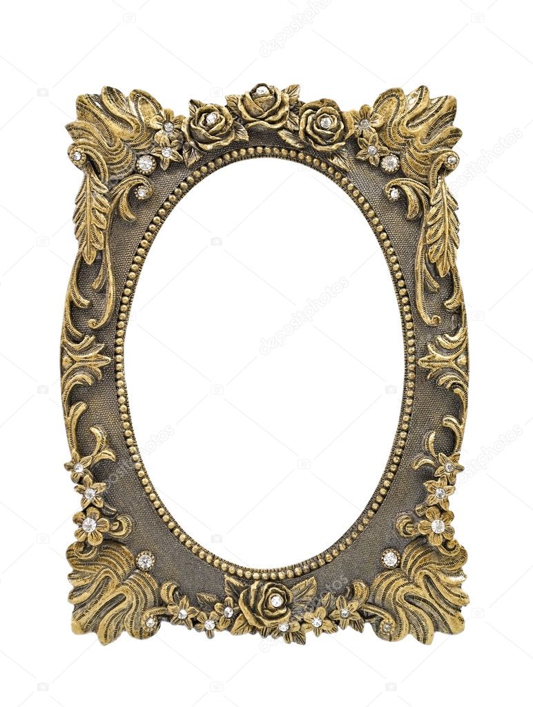 Floral picture frame