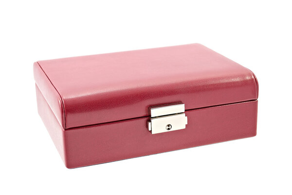 Кожаная коробка для украшений
