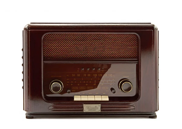 Starodawny staromodny radia — Zdjęcie stockowe