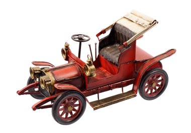 Antique firetruck car clipart