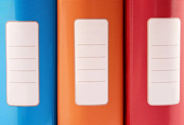 Colorful office folders — Stock Photo, Image