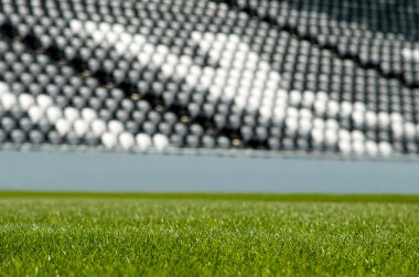 yeşil çim futbol stadyumu