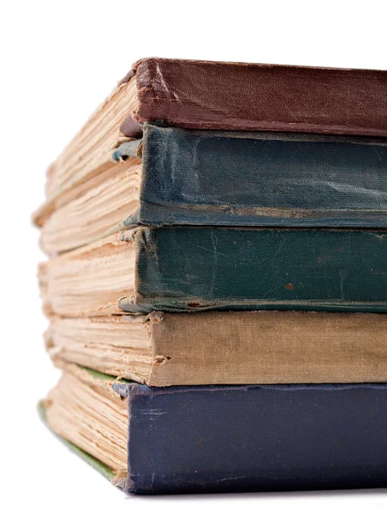 Stack of old antique books — Stock Photo, Image