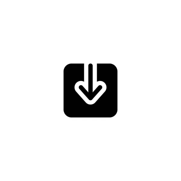 Seite Speichern Icon Sign Symbol Vector Illustration — Stockvektor