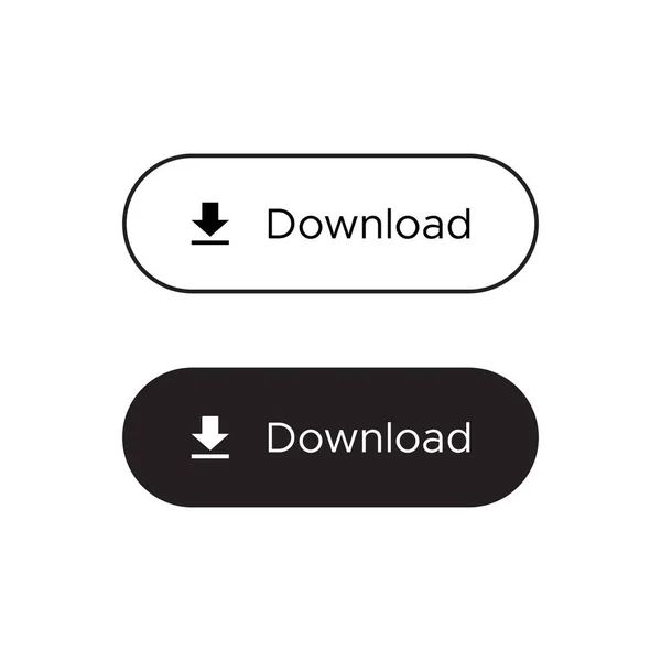 Descargar Icono Botón Para Web Aplicación Móvil — Archivo Imágenes Vectoriales