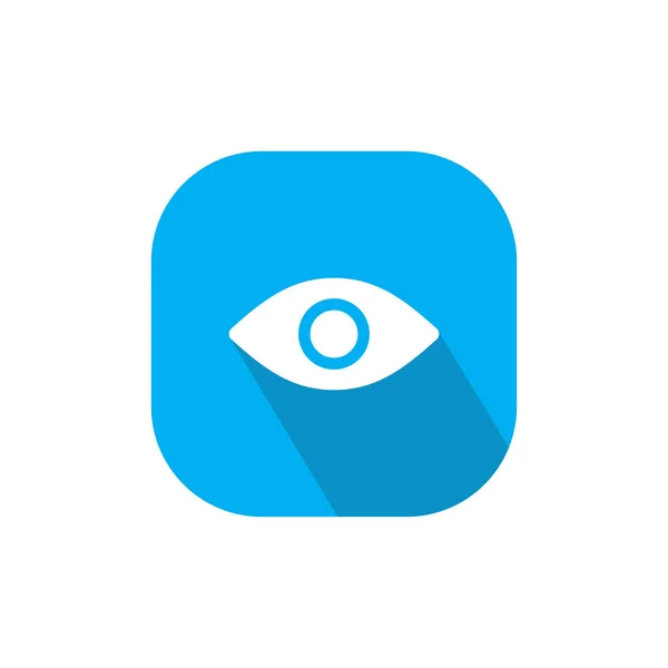 Vista Vettore Icona Visualizzatore Occhi Simbolo Segno Spettatore — Vettoriale Stock