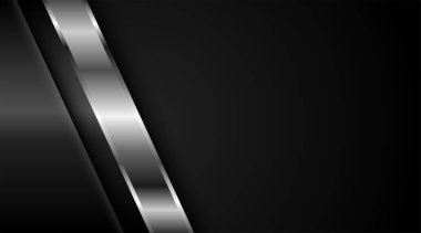 Lüks soyut arka plan, koyu çizgiler şablon delüks tasarımı. modern siyah arkaplan konsepti 3d biçim illüstrasyon vektörü