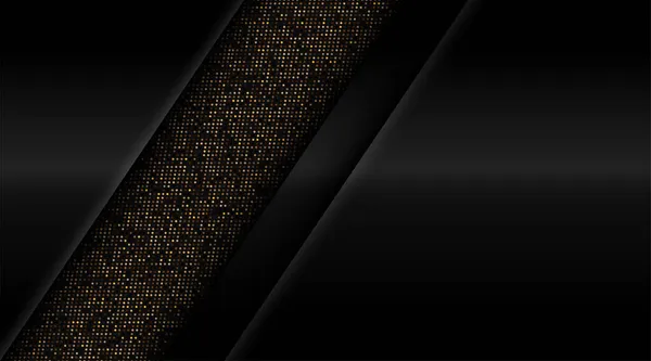 Роскошный Фон Темными Линиями Соблазняет Дизайном Современная Концепция Черного Фона — стоковый вектор