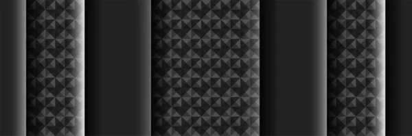Elegante Negro Textura Abstracto Moderno Futurista Fondo Lujoso Diseño Espacio — Vector de stock