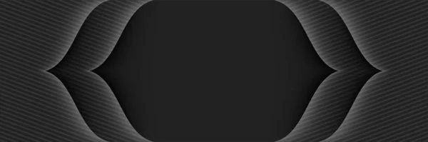 Κομψή Μαύρη Υφή Αφηρημένη Σύγχρονη Φουτουριστικό Υπόβαθρο Πολυτελές Σκούρο Γκρι — Διανυσματικό Αρχείο