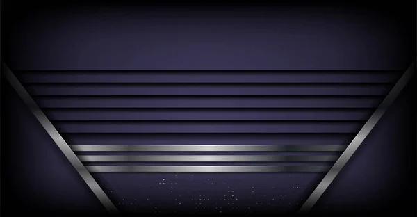 Abstract Luxury Purple Overlap Layer Background — Stock Vector