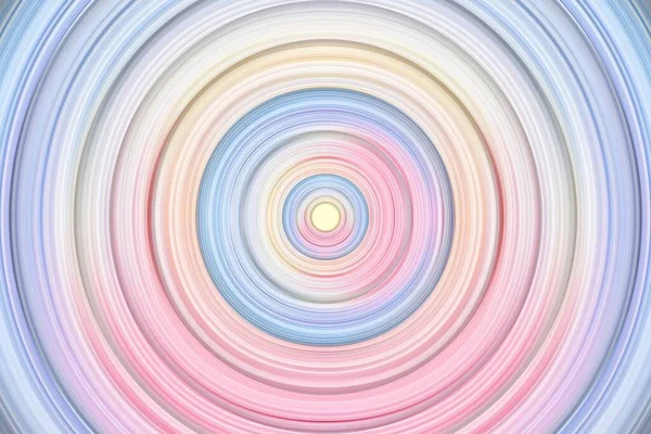 Abstrakte Bunte Circle Art Design Mit Wellenförmigen Flüssigen Form Hintergrund — Stockvektor