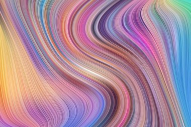 Soyut fütüristik kapak tasarımı şablonu eğimli renk eğri çizgi arkaplanı