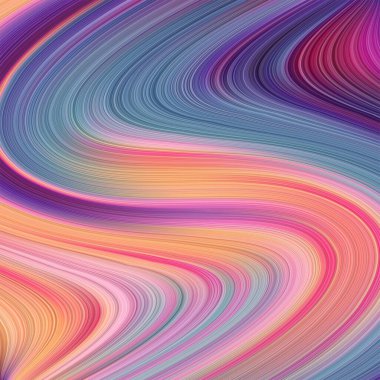 kıvrımlı çizgili fantezi dokusuna sahip soyut ve canlı bir arkaplan